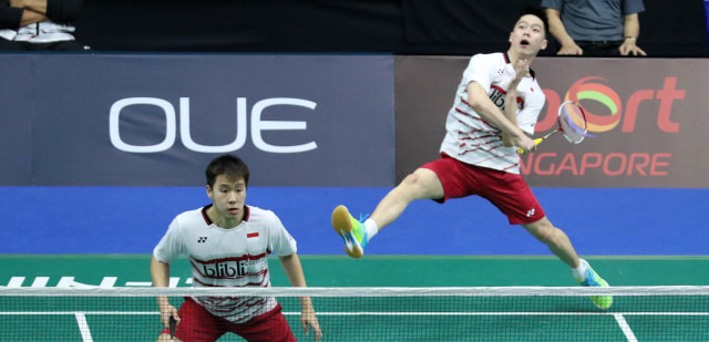 Marcus Gideon dan Kevin Sanjaya. (Foto: PB PBSI)