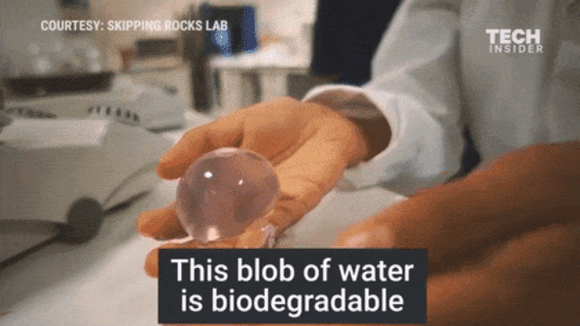 Inovasi gelembung air bisa bisa diminum (Foto: Youtube)