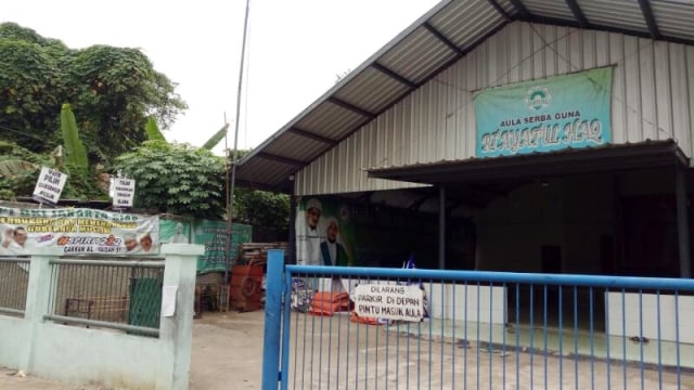 Lokasi pengajian jemaah FPI di Cawang. (Foto: Aria Pradana/kumparan)