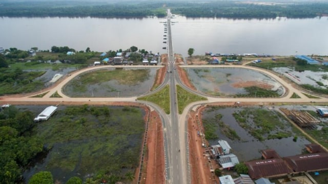 Jembatan Tayan, Kalimantan Barat (Foto: Dok. Bina Marga PUPR)