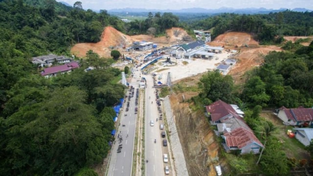 Jalan perbatasan Kalimantan Barat (Foto: Dok. Bina Marga PUPR)
