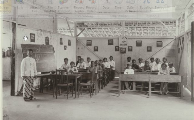 Pendidikan di Zaman Kolonial Belanda (Foto: Delpher.nl)