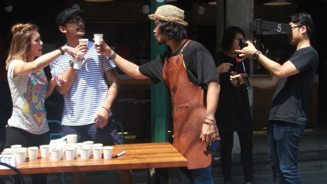 Wenzy, Chicco Jerikho dan Rio Dewanto (Foto: Munady)