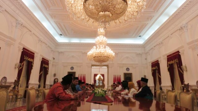 Jokowi Terima 23 Ulama di Istana Merdeka (Foto: Yudhistira Amran/kumparan)
