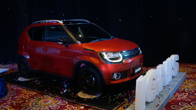 Suzuki Indomobil Sales (SIS) meluncurkan Ignis. (Foto: Gesit Prayogi/kumparan)