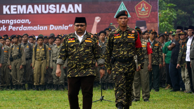 Banser dan Ansor. (Foto: Aditia Noviansyah/kumparan)