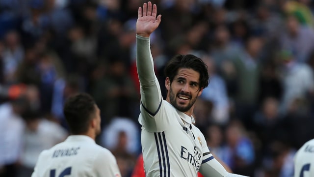 Si pria sabar dari Madrid, Isco. (Foto: Reuters/Sergio Perez)