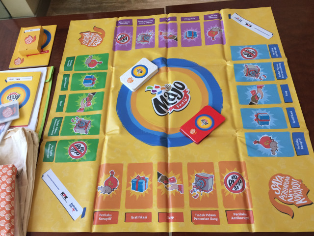 Boardgame anti korupsi (Foto: Iqra Ardini/kumparan)