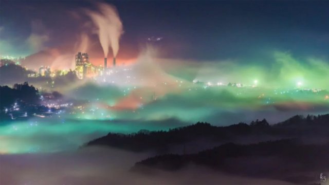 Aurora di Jepang (Foto: Twitter/@kaz_55oo)