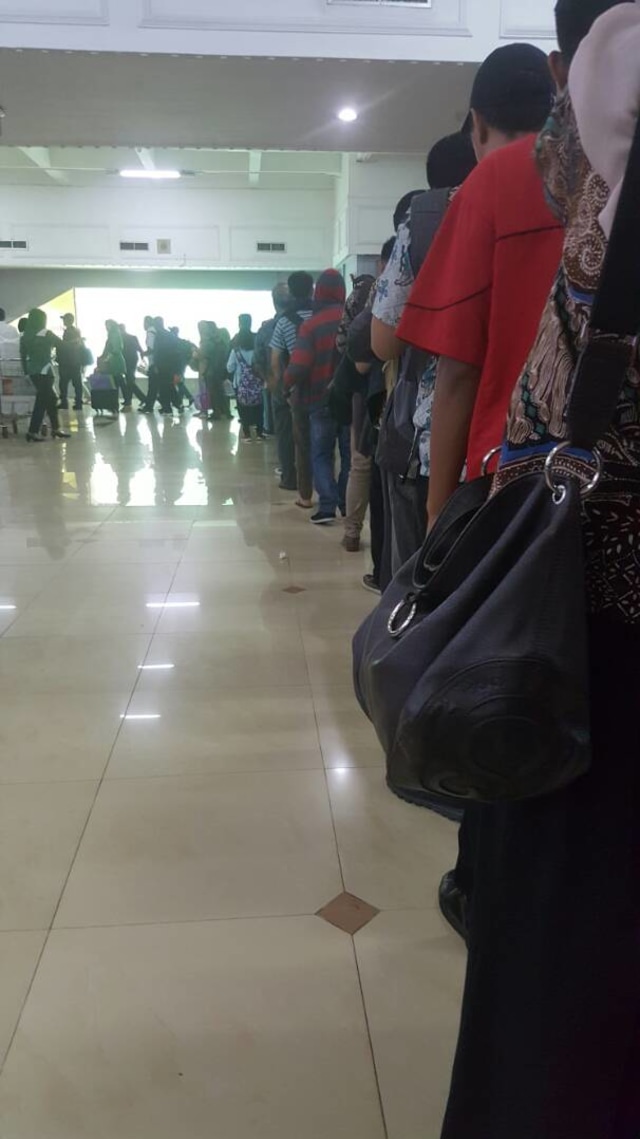 Penerbangan pesawat Citilink delay. (Foto: Heru Tjatur/kumparan)