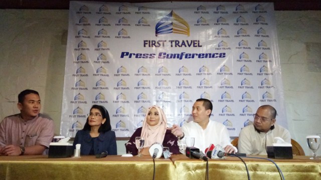 Konpers First Travel (Foto: Aprilandika Pratama/kumparan)