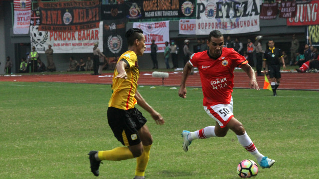 Persija vs Barito Putera di Stadion Patriot. (Foto: Risky Andrianto/ANTARA)
