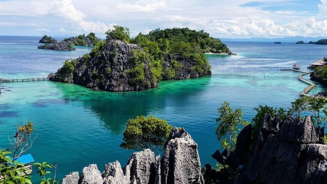 Pulau Labengki, Miniatur Raja Ampat di Sulteng. (Foto: Instagram @nonibelanda)
