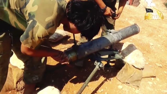 Militan asal China dalam perang saudara di Suriah (Foto: Associated Press)