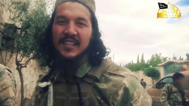 Militan asal China yang berperang di Suriah (Foto: Associated Press)