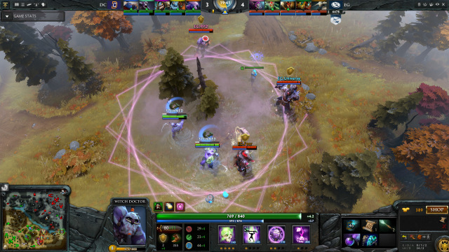 Gameplay game Dota 2. (Foto: Steam)