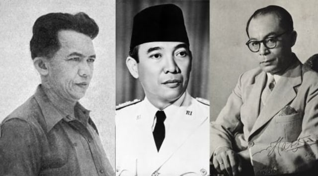 Para pendiri bangsa yang menggilai buku. (Foto: Wikimedia Commons)