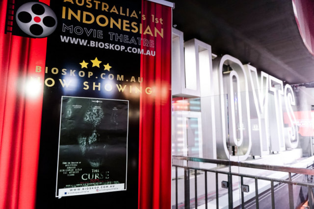 Poster The Curse di bioskop Hoyts, Melbourne (Foto: Adhie Ichsan via Bioskop)