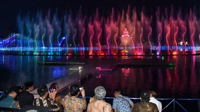 Air Mancur Sri Baduga (Foto: Dok. Biro Pers, Media, dan Informasi Sekretariat Presiden)