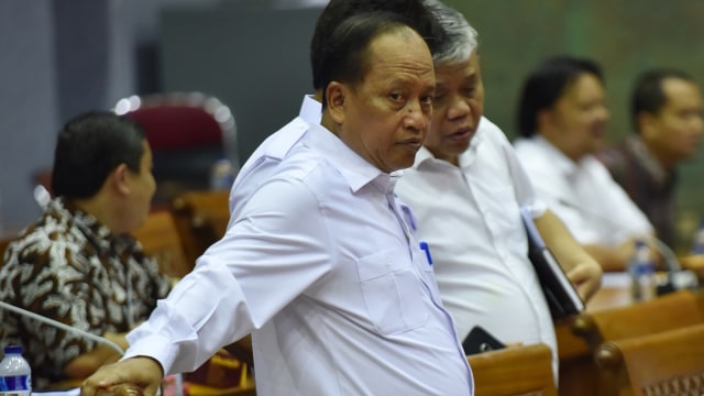 Menristek Muhammad Nasir Foto: ANTARA FOTO/Wahyu Putro A