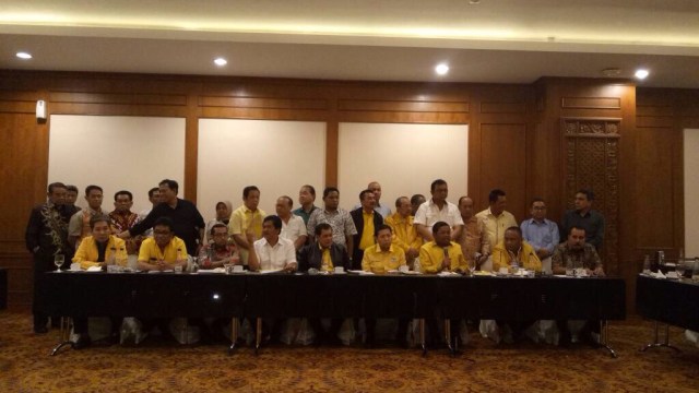 Rapat DPP Golkar. (Foto: Aria Pradana/kumparan)
