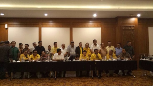 Rapat DPP Golkar. (Foto: Aria Pradana/kumparan)