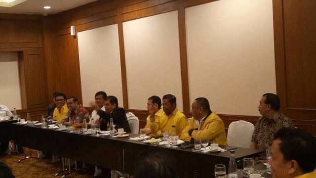 Suasana Rapat DPP Golkar. (Foto: Aria Pradana/kumparan)