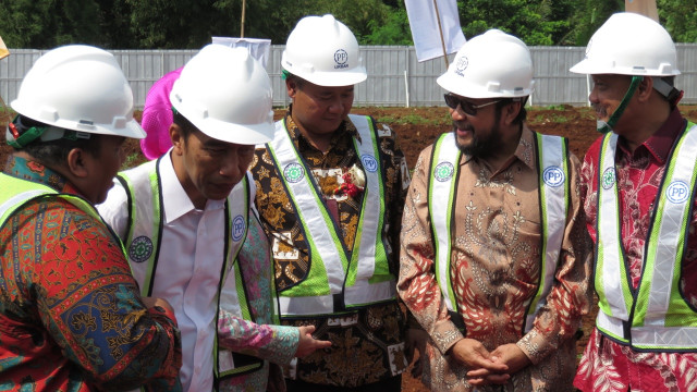Jokowi di Rusunami Tangerang Selatan (Foto: Yudhistira Amran/kumparan)