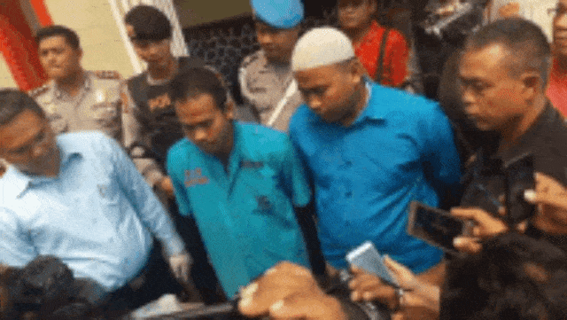 Pelaku penganiayaan terhadap peserta Diksar. (Foto: Instagram@polreskaranganyar)