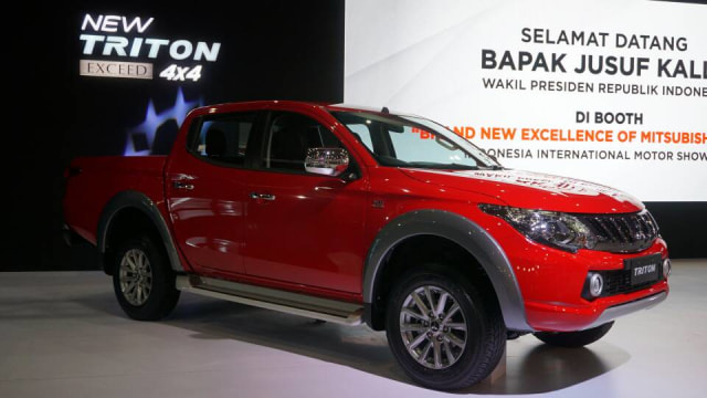 Mobil New Triton. (Foto: Gesit Prayogi/kumparan)