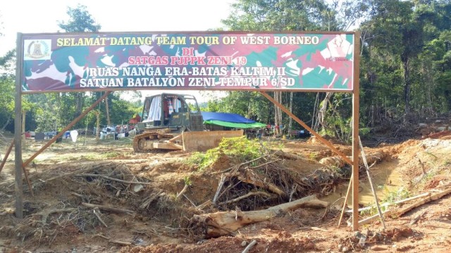Jalur perbatasan Kalimantan Barat-Malaysia (Foto: Novan Nurul Alam/kumparan)