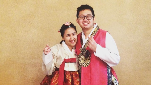 Ritza dan Rishad. (Foto: Instagram: @muhamadshahriza)