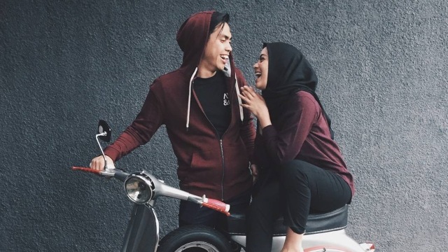 Ayudia Bing Slamet dan Ditto. (Foto: Instagram: @dittopercussion)