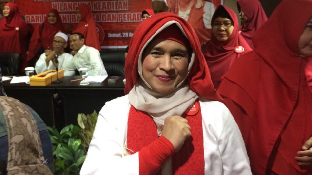 Neno Warisman di acara GIN (Foto: Kelik Wahyu/kumparan)