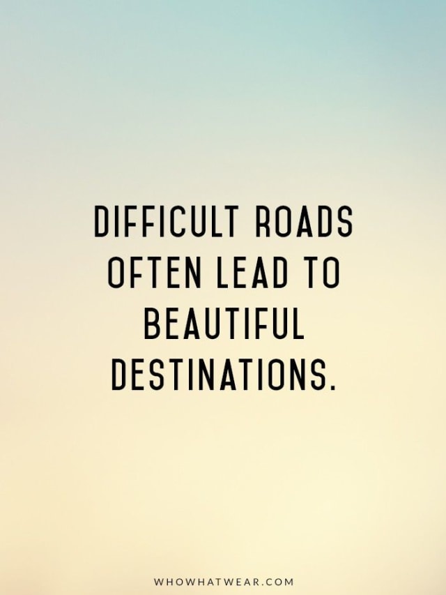 What I've been through right now