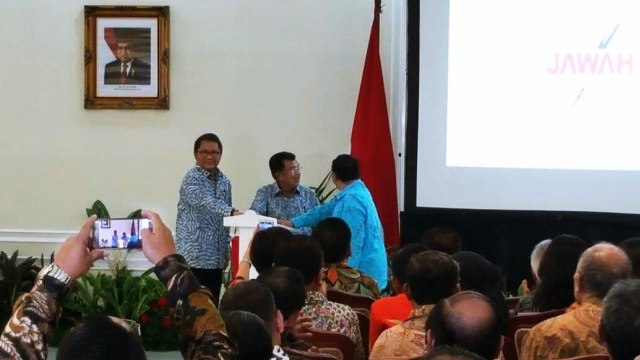 Peresmian Jaringan Wartawan Anti Hoax (Jawarah) (Foto: Dok. Setwapres)