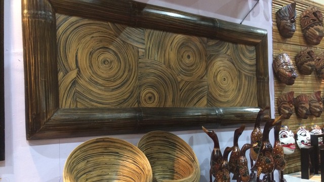 Kerajinan bambu (Foto: Iqra Ardini/kumparan)