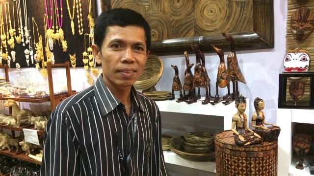 Kerajinan bambu (Foto: Iqra Ardini/kumparan)