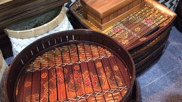 Kerajinan bambu (Foto: Iqra Ardini/kumparan)