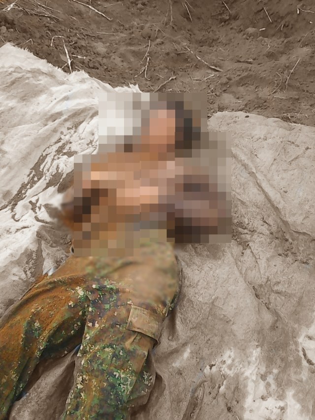 Jasad anggota Abu Sayyaf yang tewas di Filipina (Foto: Dok. Istimewa)
