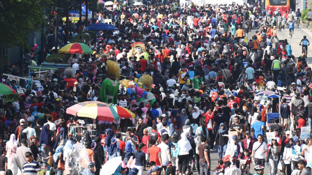 Masyarakat Indonesia. (Foto: ANTARA/Akbar Nugroho Gumay)