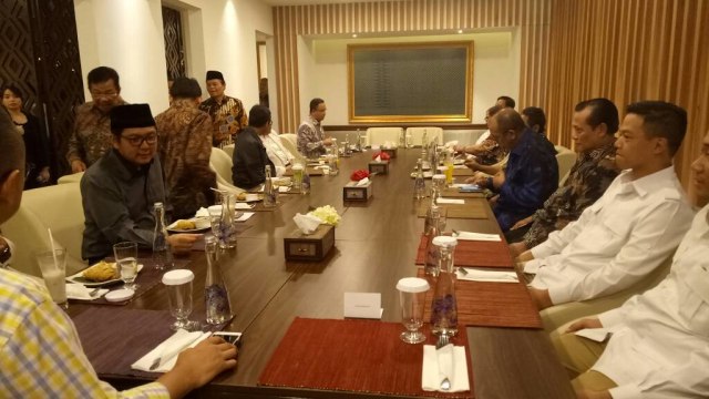 Syukuran kemenangan Anies-Sandi. (Foto: Fahrian Saleh/kumparan)