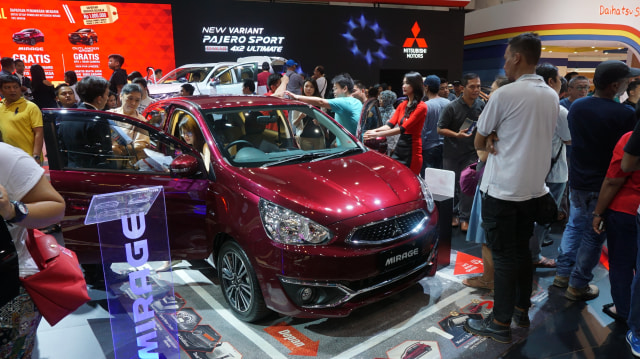 Mitsubishi Mirage (Foto: Gesit Prayogi/kumparan.com)