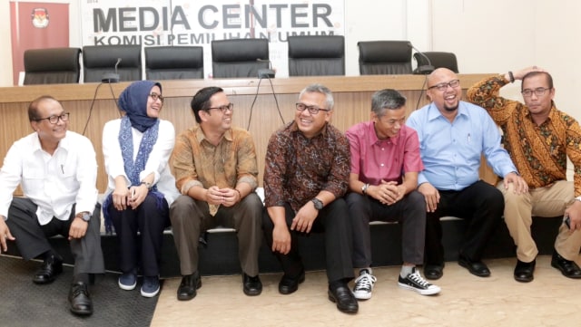 Coffe morning bersama komisioner KPU RI. Foto: Fanny Kusumawardhani/kumparan
