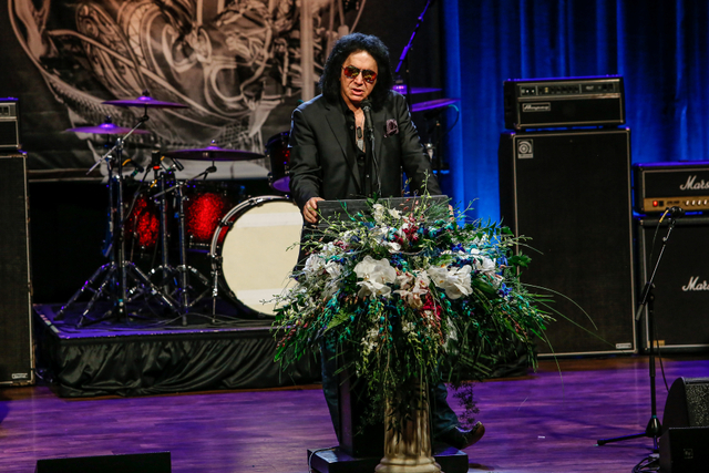 Anggota band KISS, Gene Simmons Foto: Lawrence Bryant