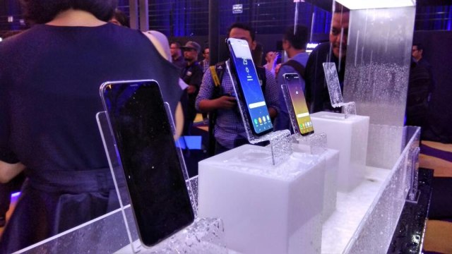 Samsung Galaxy S8. (Foto: Jofie Yordan/kumparan)