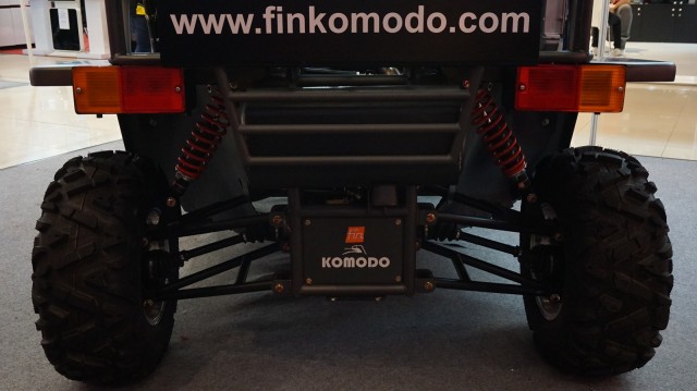 Bagian belakang Fin Komodo KD 250 X. (Foto: Gesit Prayogi/kumparan)