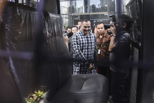 Saipul Jamil. (Foto: ANTARA FOTO/Hafidz Mubarak)