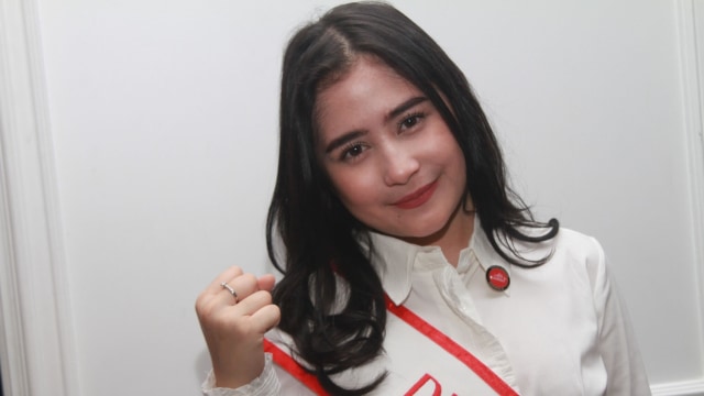 Prilly Latuconsina, Duta Ayo Olahraga Kemenpora (Foto: Dok. Munady Widjaja)