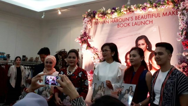 Peluncuran Buku Make-up Iwwan Haroun (Foto: Andari Novianti/kumparan)